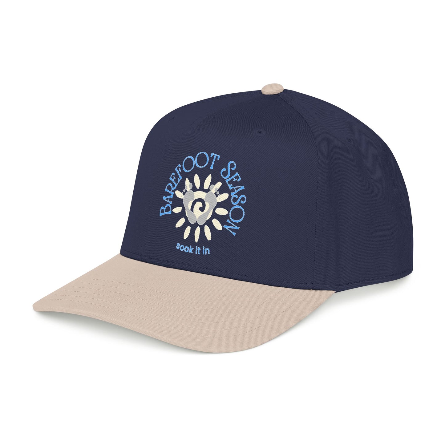 Barefoot Season Dad Hat – Soak It In | Relaxed Summer Sun Hat
