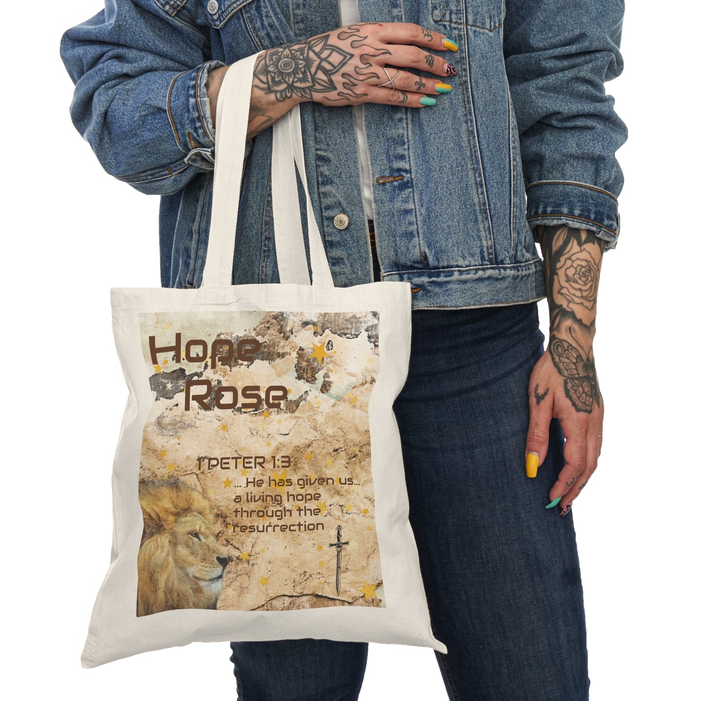 Carry Hope Tote Bag | Christian Inspirational Gift