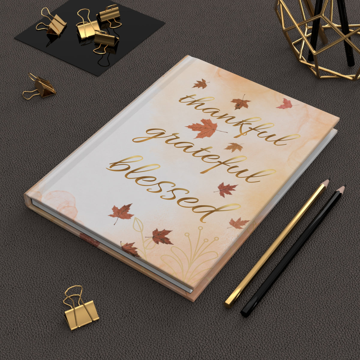Thankful, Grateful, Blessed Christian Journal | Psalm 9:1 Prayer & Gratitude Journal