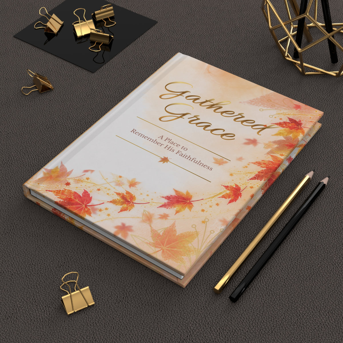 Gathered Grace Christian Journal | Psalm 9:1 Prayer, Reflection & Faithfulness Journal