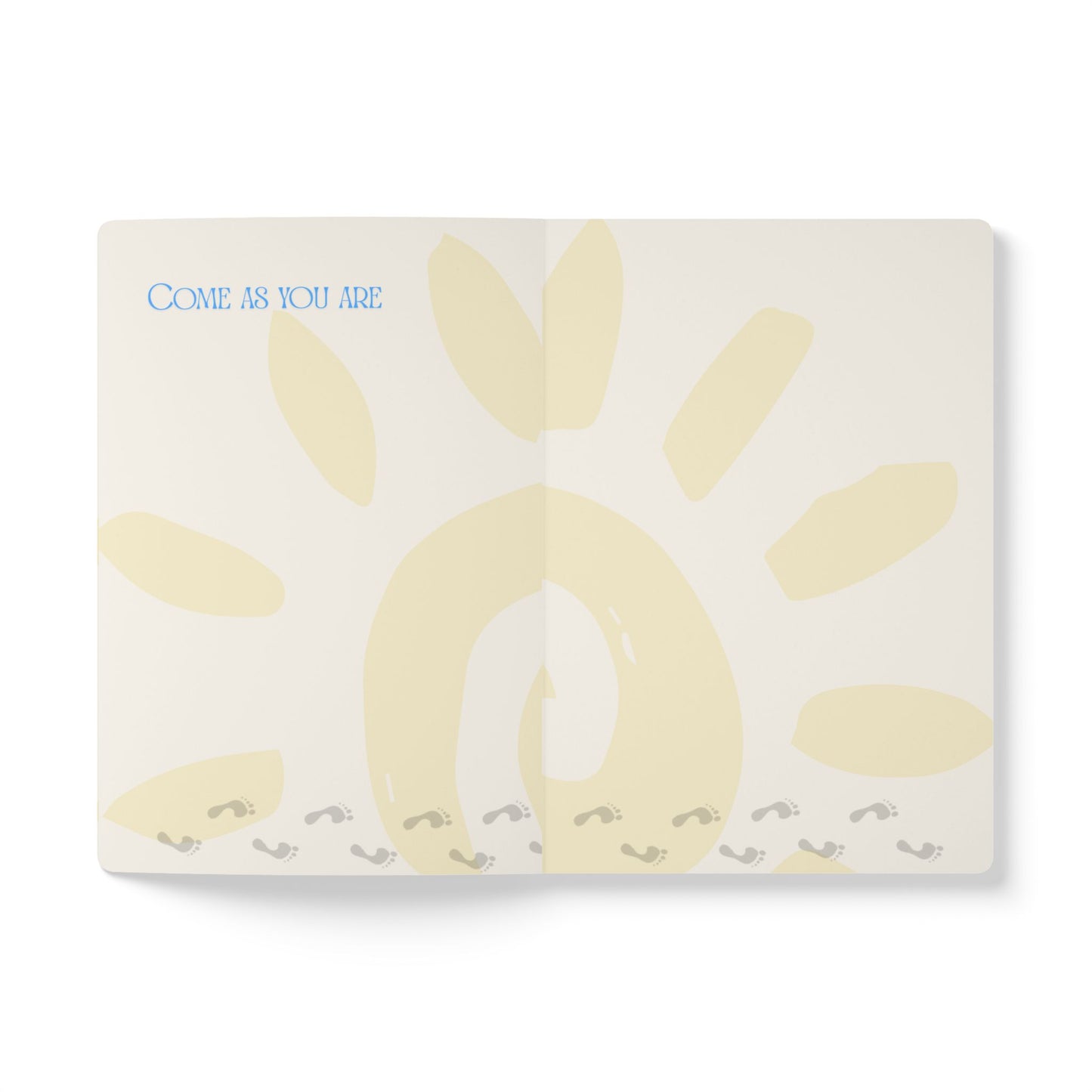 Barefoot Season Journal – Soak It In | Guided Summer Reset Notebook