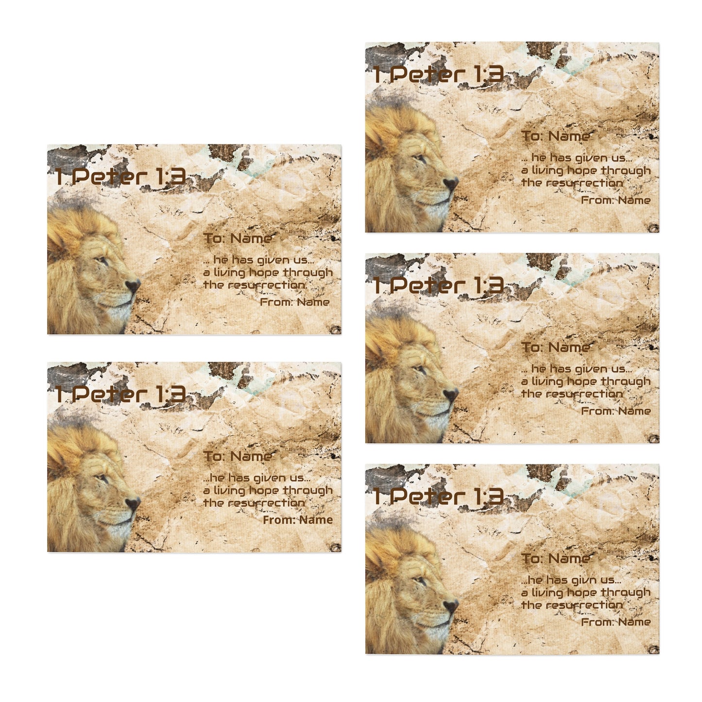Send Hope Greeting Card | Christian Encouragement Card  (5-Pack)
