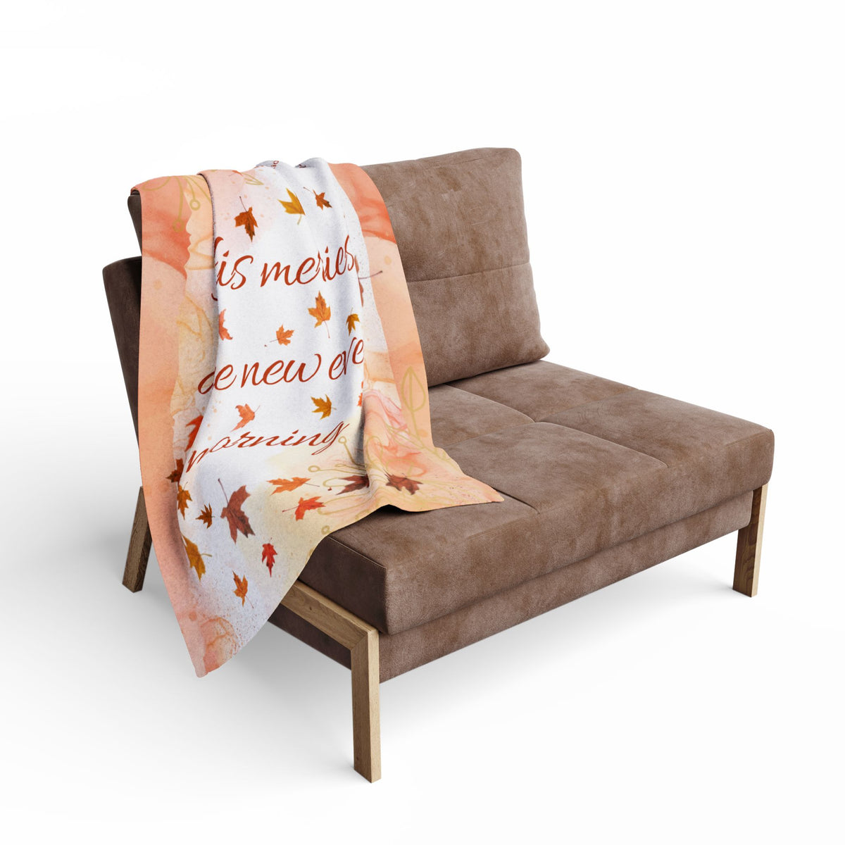 His Mercies Are New Every Morning Christian Blanket | Lamentations 3:22–23 Faith Blanket