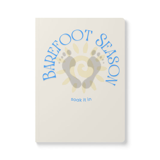 Barefoot Season Journal – Soak It In | Summer Reset Notebook