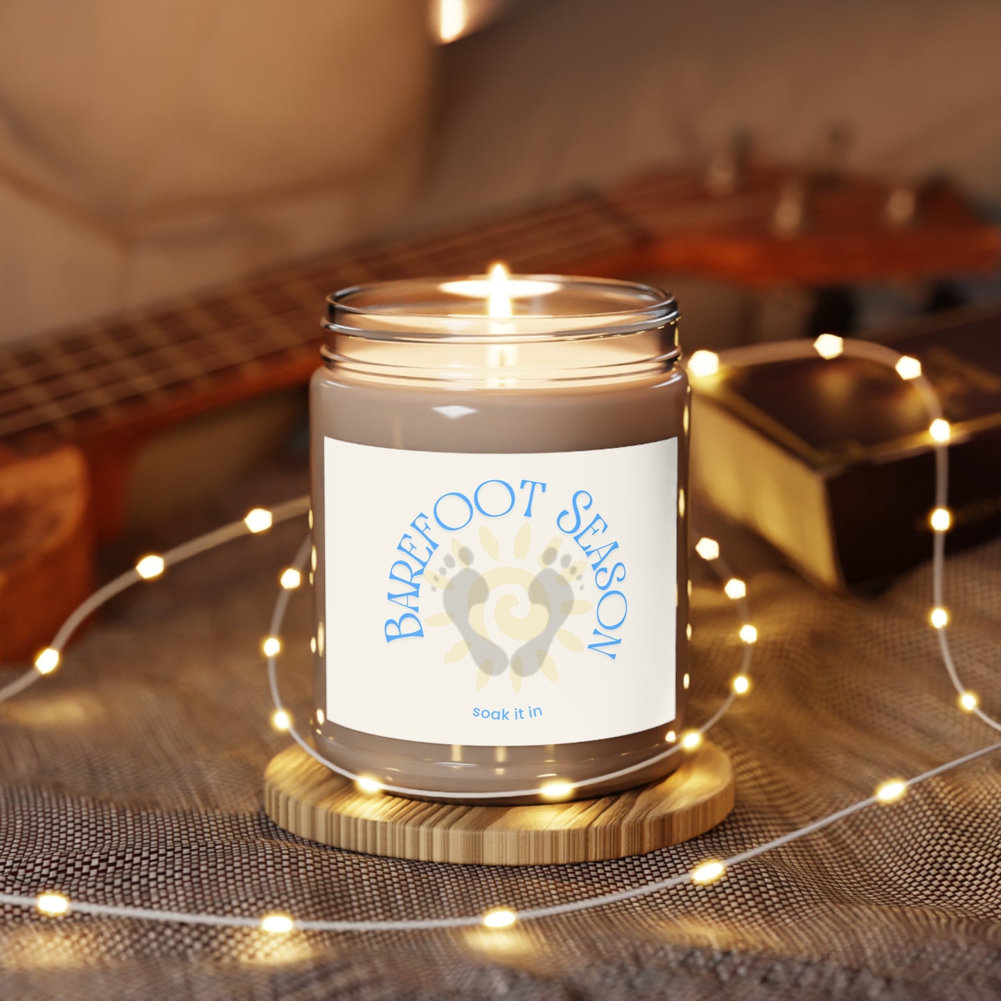Barefoot Season Candle | A Softer Way to Summer | Coastal Summer Home Décor
