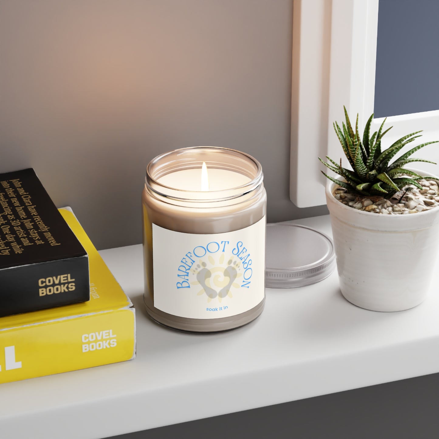 Barefoot Season Candle | A Softer Way to Summer | Coastal Summer Home Décor