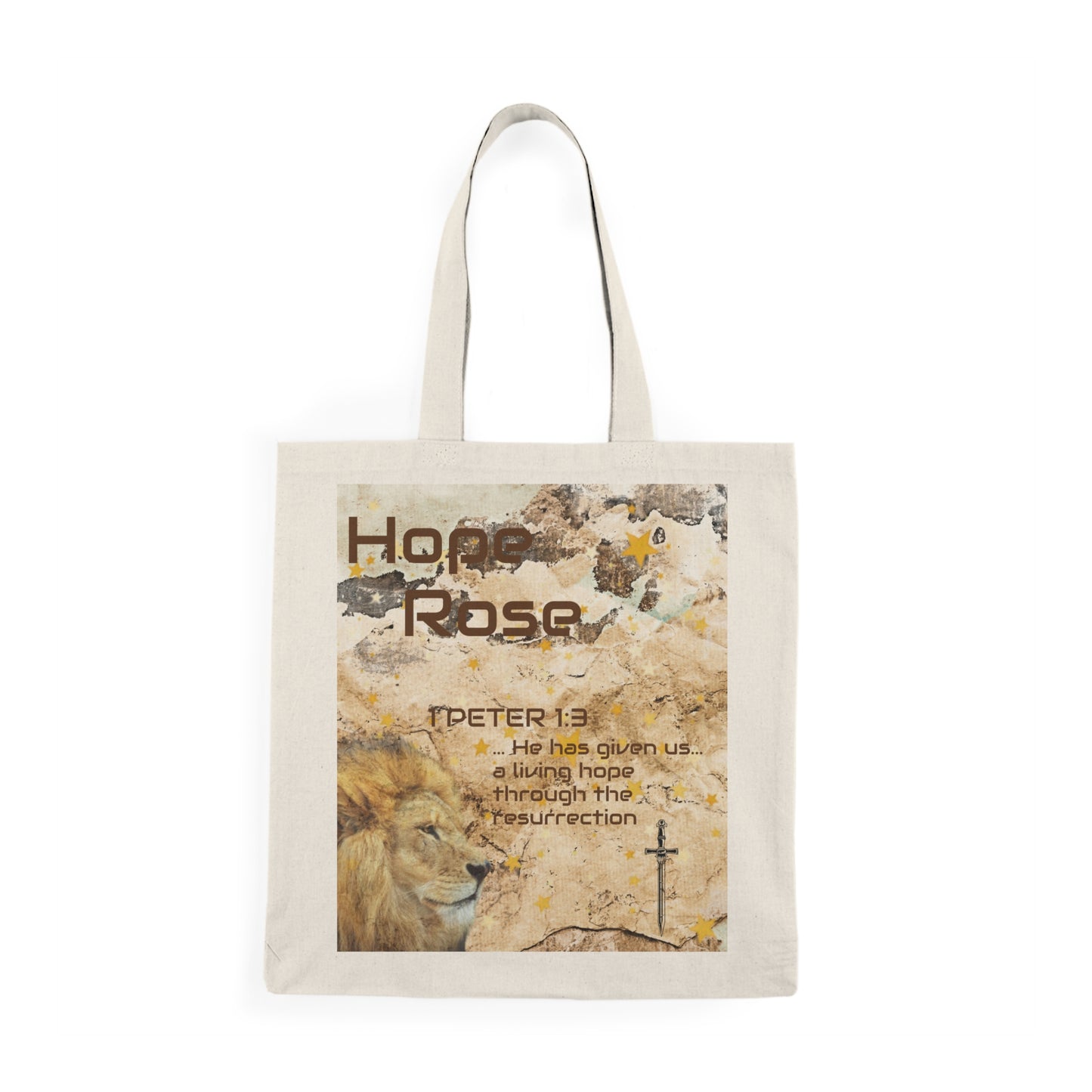 Carry Hope Tote Bag | Christian Inspirational Gift