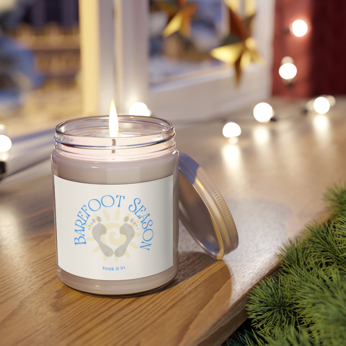 Barefoot Season Candle | A Softer Way to Summer | Coastal Summer Home Décor