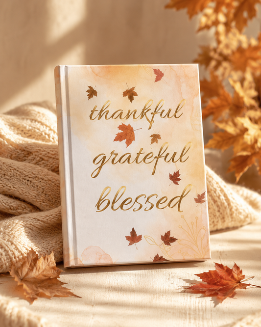 Thankful, Grateful, Blessed Christian Journal | Psalm 9:1 Prayer & Gratitude Journal